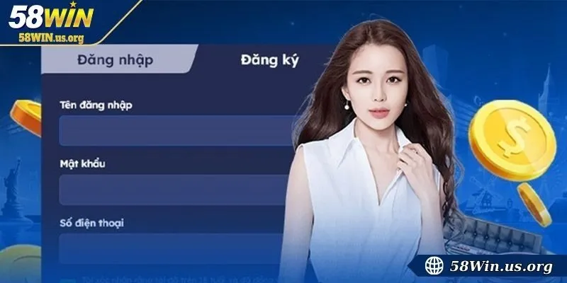 Hướng dẫn chi tiết các bước đăng nhập 58WIN cho tân binh